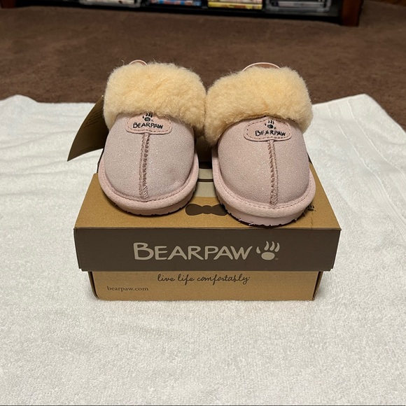 BearPaw Other - Bearpaw Loki Toddler Slippers NWT